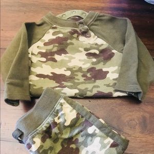 Garanimals camouflage onsies sets